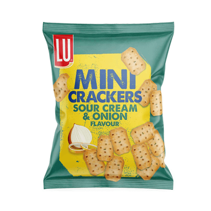 CandyPeak Sour Cream & Onion 75,5g LU - Mini Crackers 75,5g (versch. Sorten)