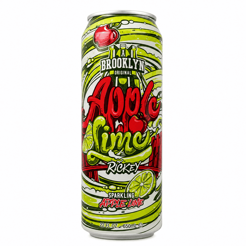 Arizona USA Import 650ml (diff. variétés) – Pomme pétillante-citron vert 650 ml