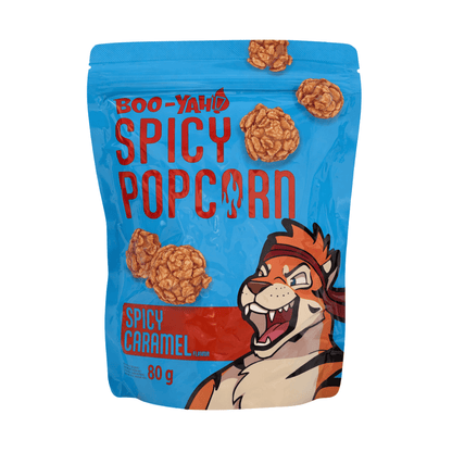 BooYah Spicy Caramel 80g Boo-Yah - Spicy Popcorn 80g (versch. Sorten)