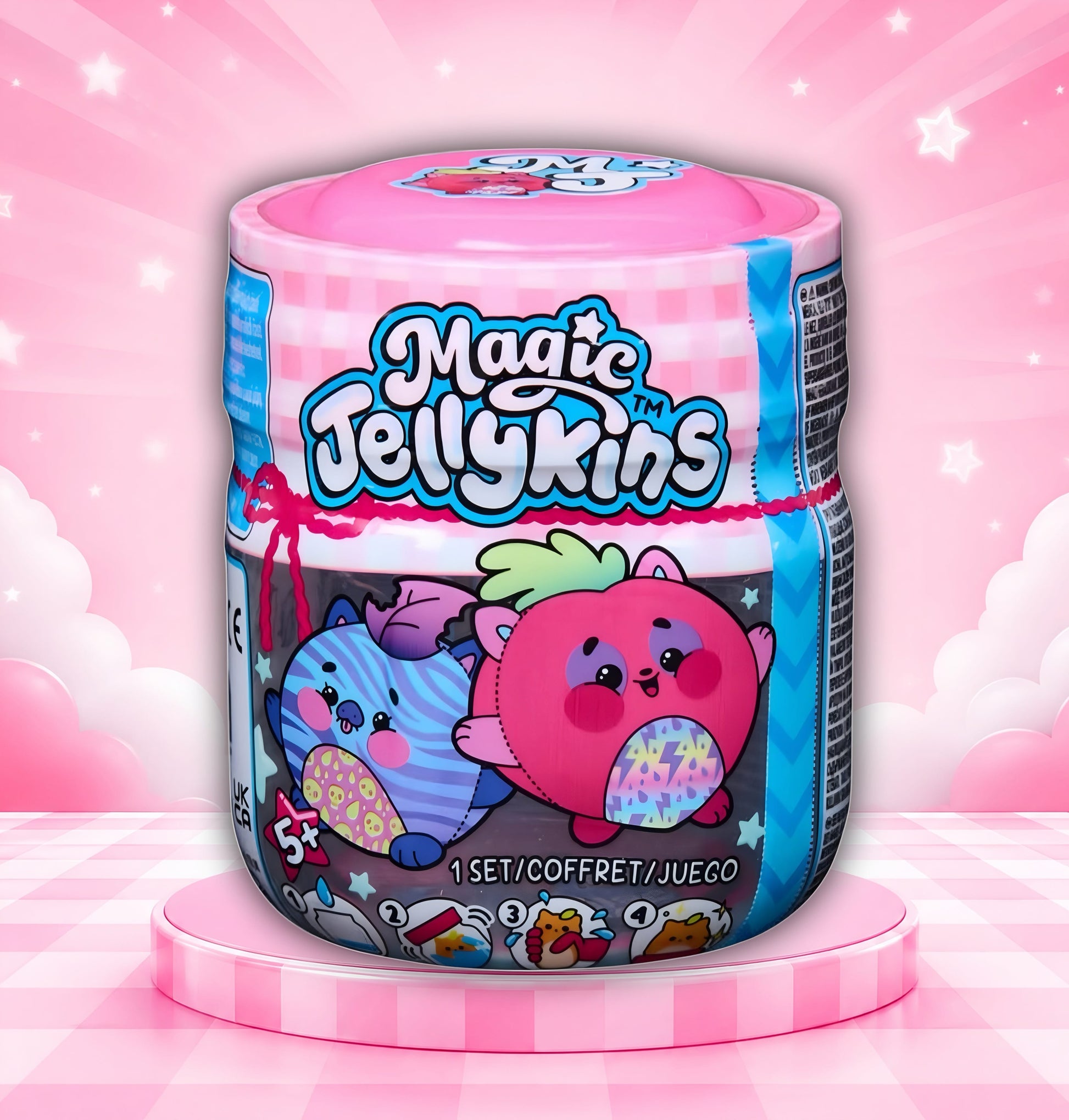CandyPeak Spin Master - Magic Jellykins (Sammelplüschfreunde die im Wasser erscheinen, TikTok Hype)