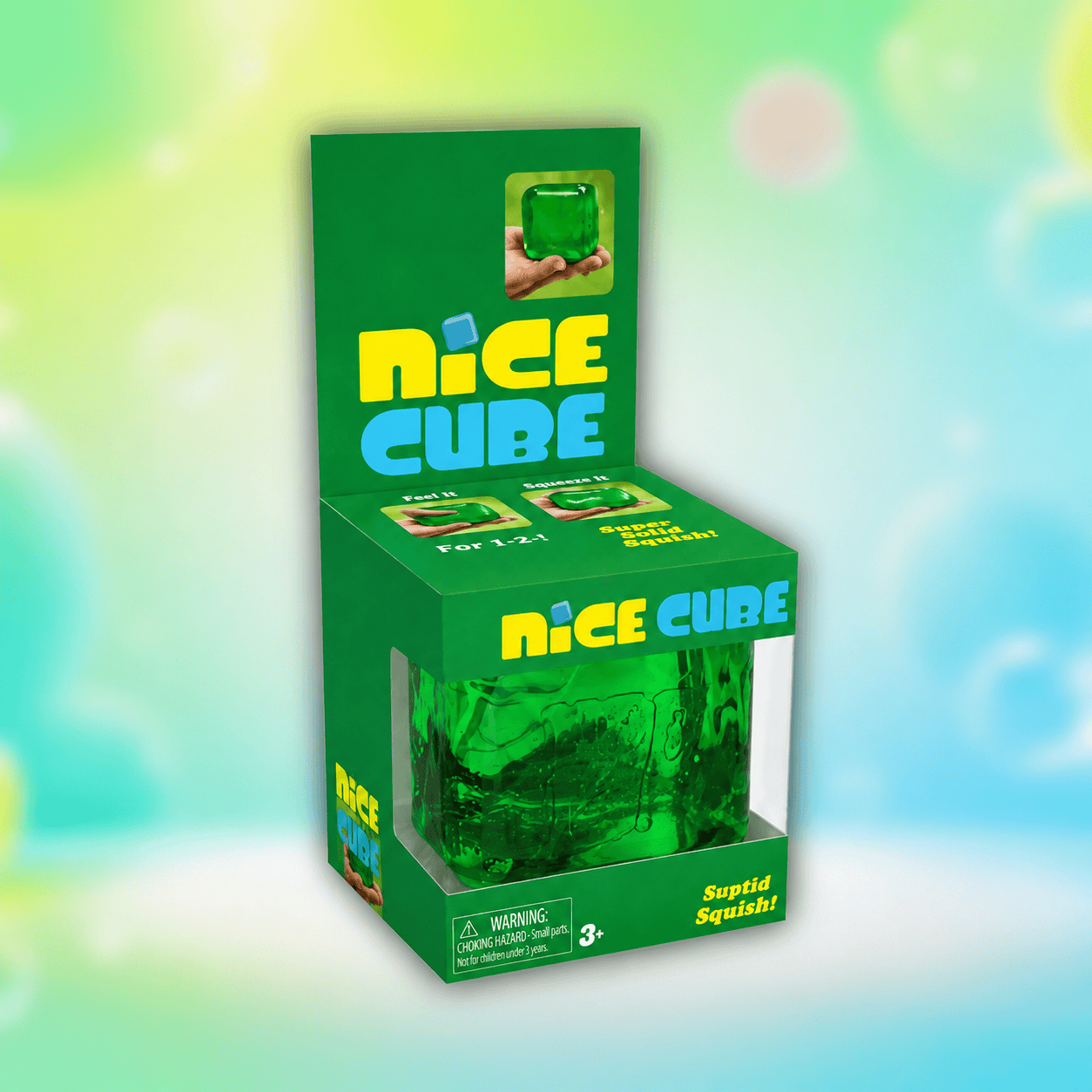 CandyPeak Sprite Edition Nice Cube Beverage Edition Squishy Anti Stress Würfel (versch. Farben)