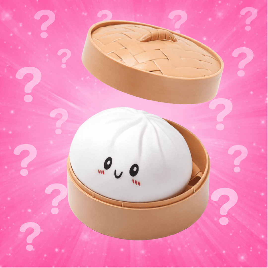 CandyPeak Squishy Squeeze Dumpling Buns - Mystery Trend, Anti Stress Spielzeug 10cm (zufällige Farbe)