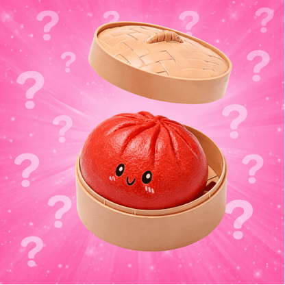 CandyPeak Squishy Squeeze Dumpling Buns - Mystery Trend, Anti Stress Spielzeug 10cm (zufällige Farbe)