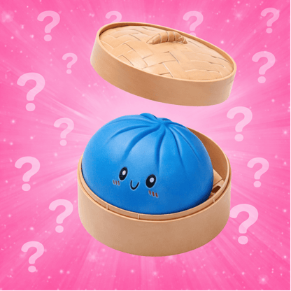 CandyPeak Squishy Squeeze Dumpling Buns - Mystery Trend, Anti Stress Spielzeug 10cm (zufällige Farbe)
