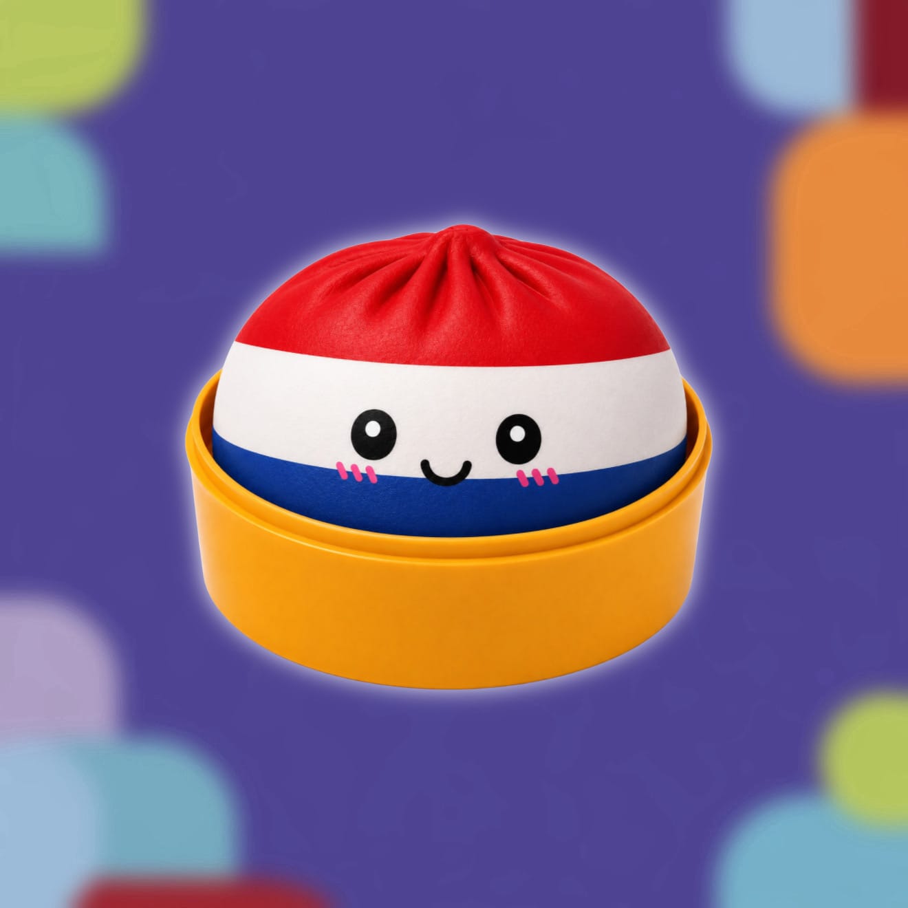 CandyPeak Squishy Squeeze Dumpling Buns - World Cup Edition 2026, Anti Stress Spielzeug (zufällige Farbe)