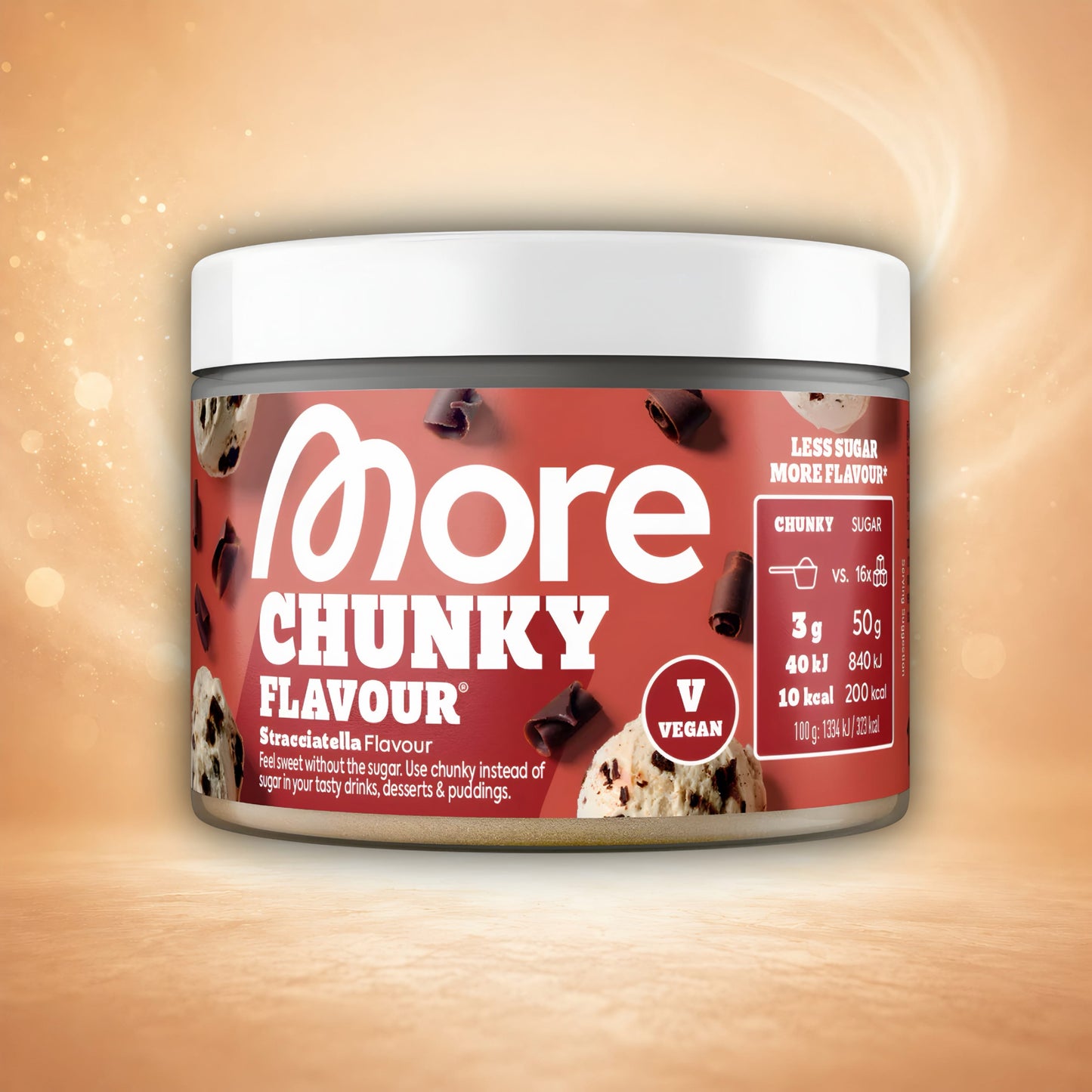 More Nutrition Stracciatella 90g More Nutrition Chunky Flavour 90g (versch. Sorten)