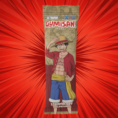 UltraPop Strawberry 75g (OnePiece) UltraPop - Gumisan Candy 75g (versch. Sorten)