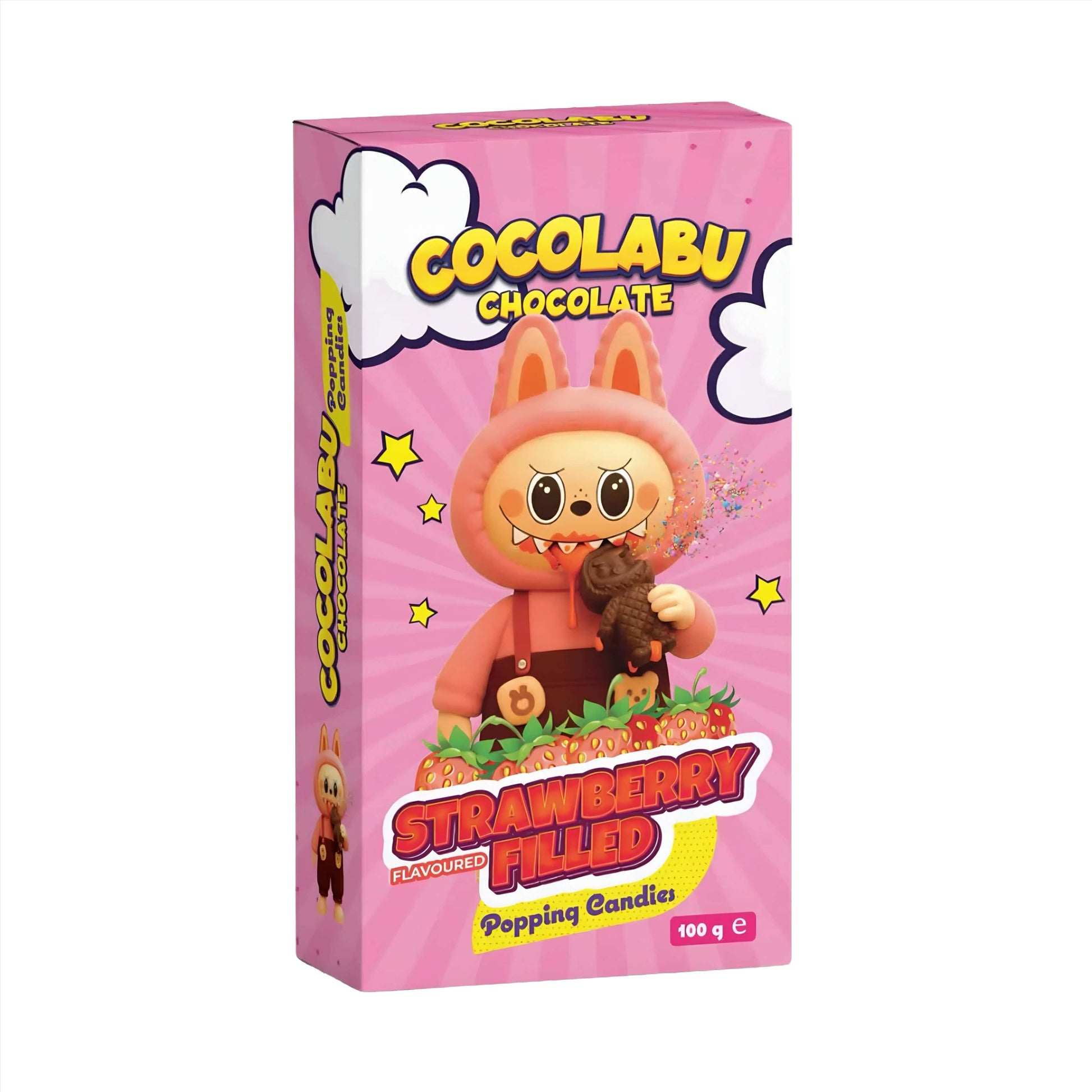 CandyPeak Strawberry Filled 100g Cocolabu Knister-Schokolade 100g (versch. Sorten)