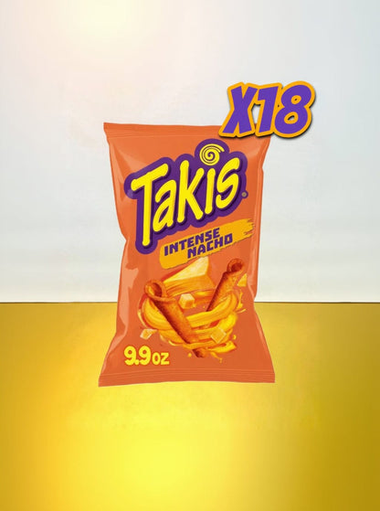 Takis Takis Nacho – 18 x 100g | MHD:10.01.26