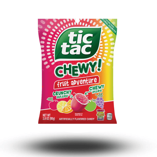 TicTac TicTac - Chewy! Fruit Adventure 80g