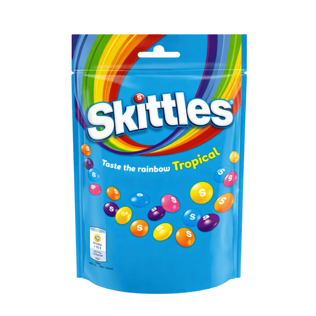 Skittles Tropical 136g Skittles USA in versch. Sorten (8 außergewöhnliche Editionen)