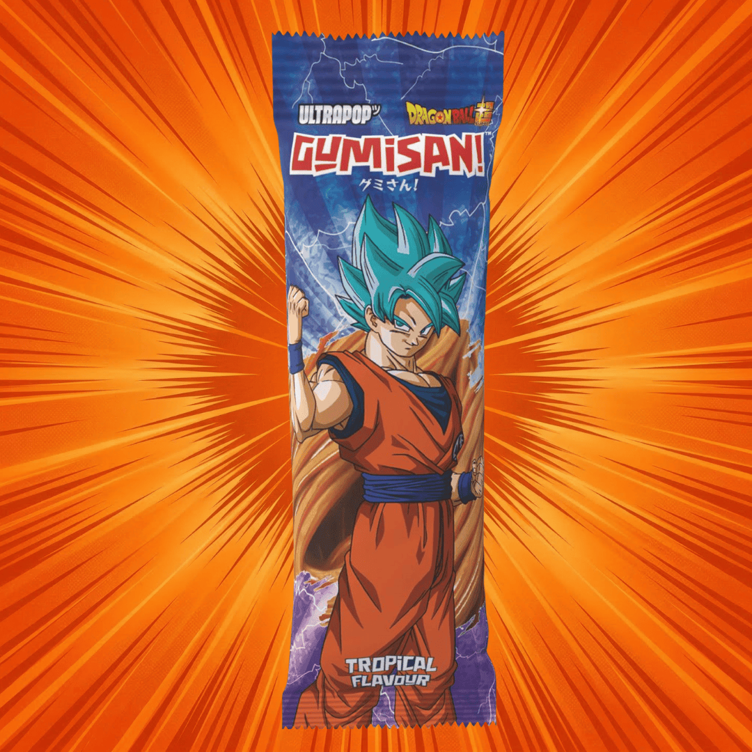 UltraPop Tropical 75g (DragonBallZ) UltraPop - Gumisan Candy 75g (versch. Sorten)