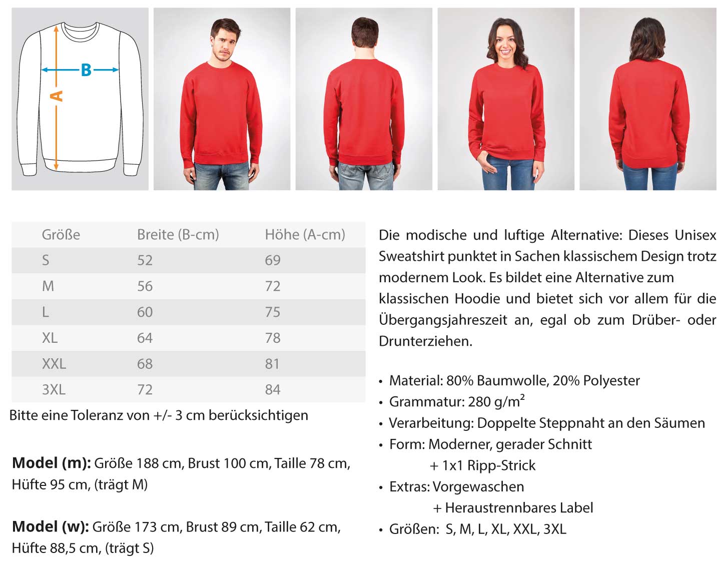 Shirtee Unisex Sweatshirt UGLY SWEATER „Sugar Mama“  - Unisex Pullover