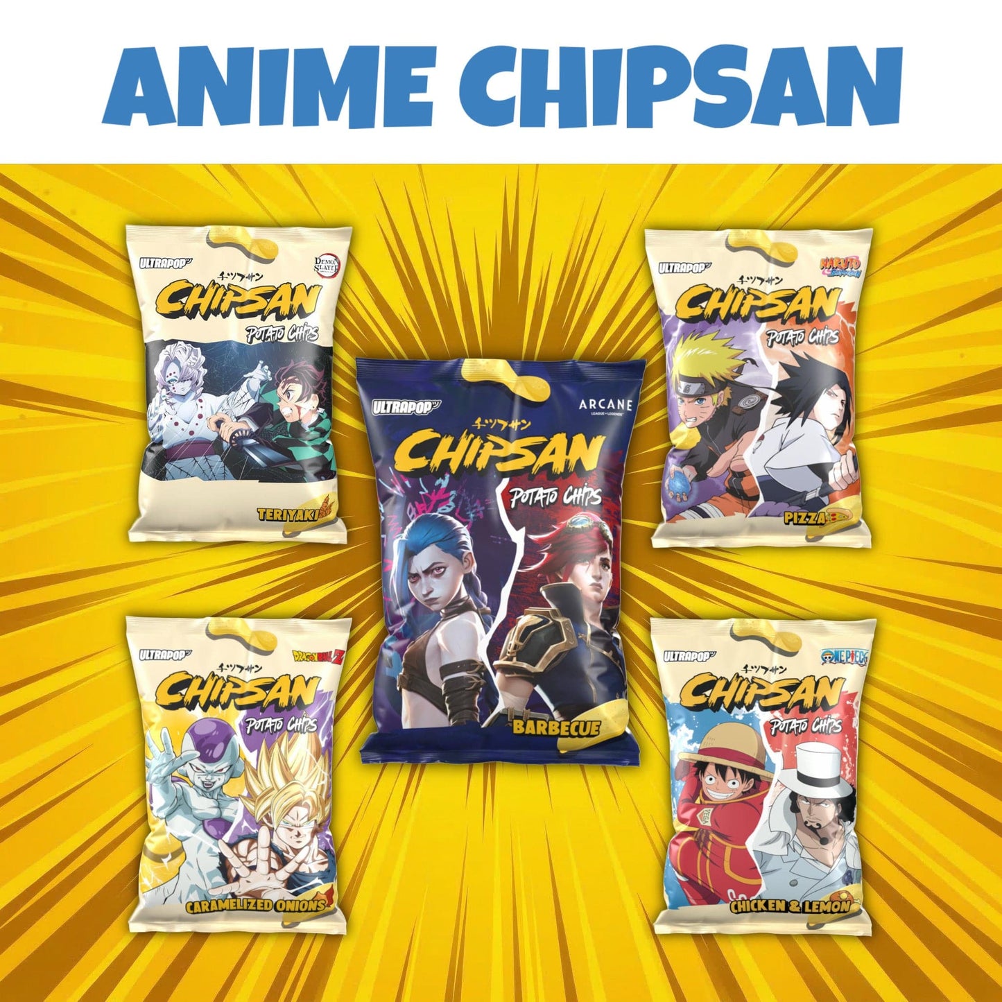 UltraPop UltraPop - Chipsan Potato Chips 110g (versch. Sorten)