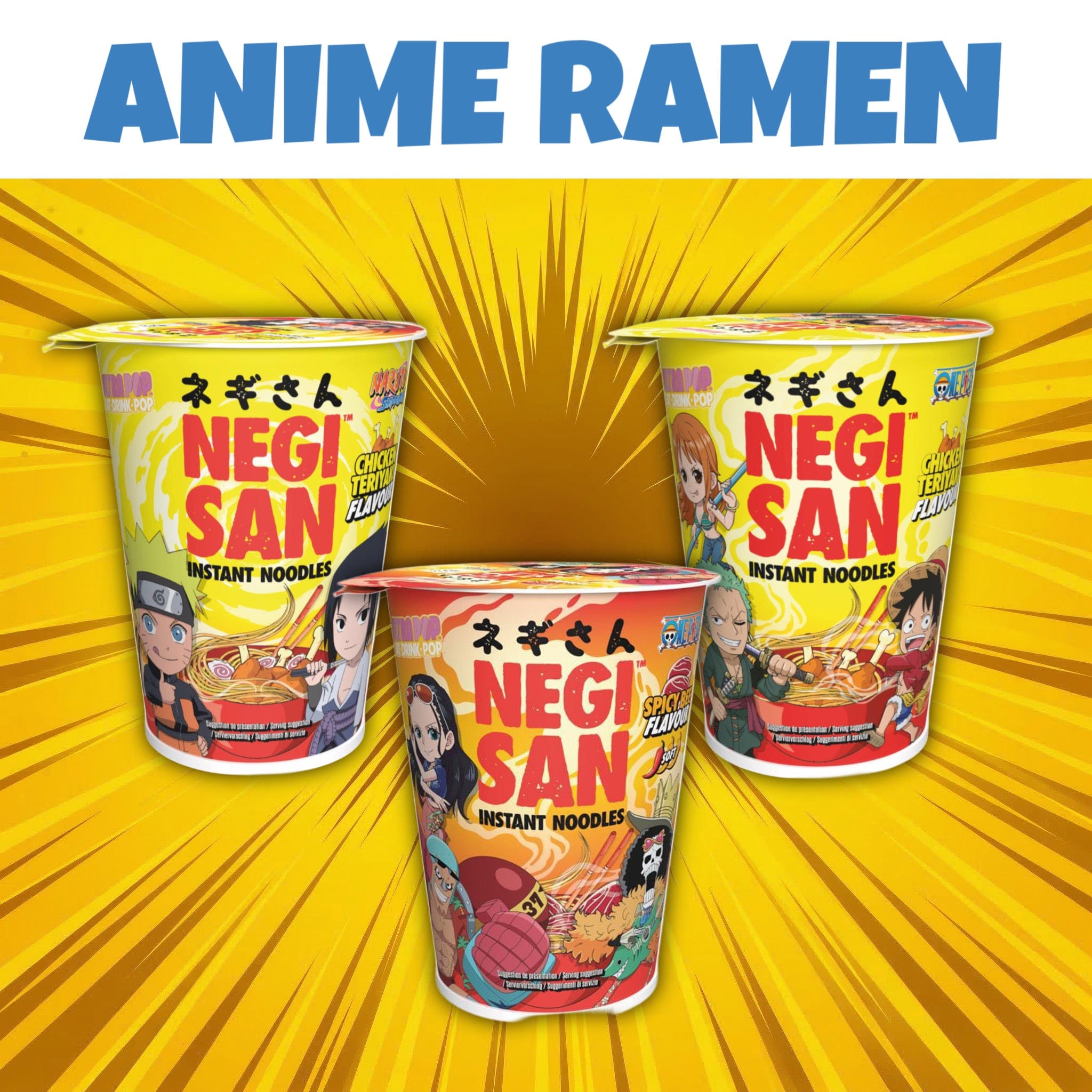 UltraPop - Negisan Instant Noodles 65g (versch. Sorten) – CandyPeak