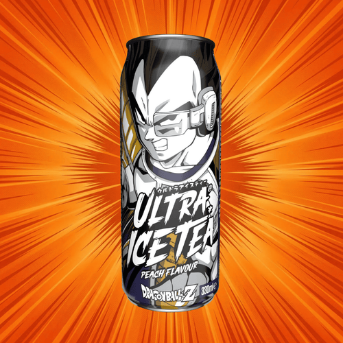 UltraPop - Anime Ice Tea Peach 330ml (versch. Editionen) – Vegeta 330ml (DragonBallZ)