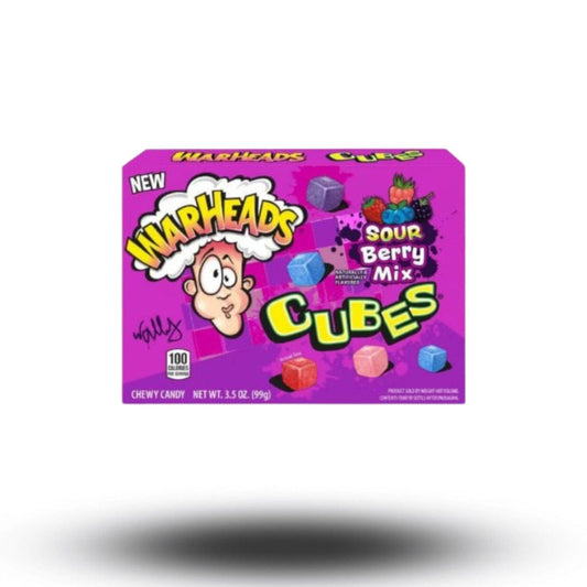 Warheads WarHeads - Cubes Sour Berry Mix 99g