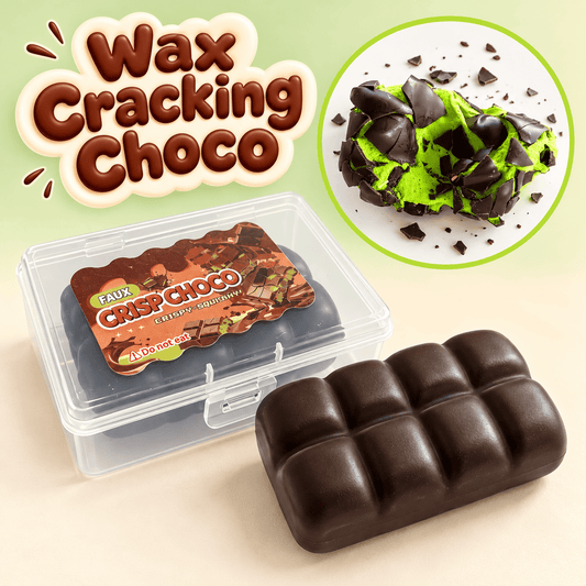 CandyPeak Wax Cracking Schokolade Squishy, Anti Stress Squeeze