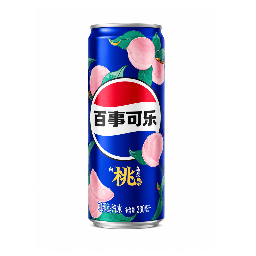 Pepsi White Peach 330ml Pepsi Asia 330ml (versch. Sorten)