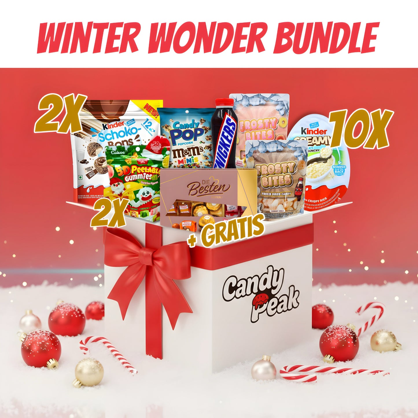 CandyPeak Winter Wonder Bundle (+gratis Ferrero Die Besten 269g)