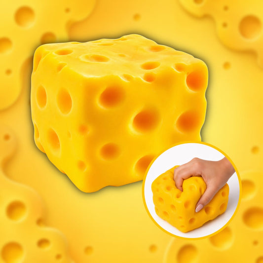 CandyPeak XXL Cheese Squishy Anti Stress Spielzeug (10x8cm)