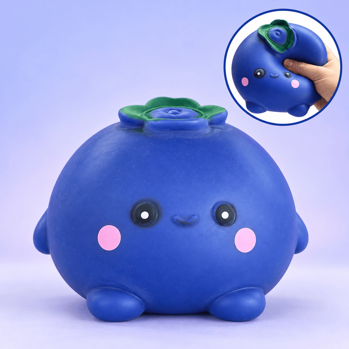 CandyPeak XXL Scented Blueberry Squishy 12,5cm (duftet nach Blaubeere)