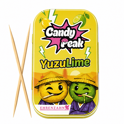 CandyPeak YuzuLime (SummerEdition) CandyPeak Zahnstocher mit Geschmack 100stk (versch. Sorten)