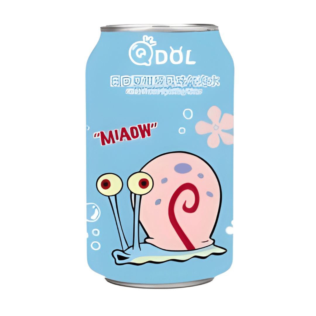 QDol Zitrone (Gary) 330ml QDOL Spongebob Edition Sparkling Water 330ml (versch. Sorten)